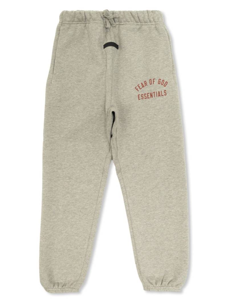 FEAR OF GOD ESSENTIALS KIDS logo-print track pants - Neutrals von FEAR OF GOD ESSENTIALS KIDS