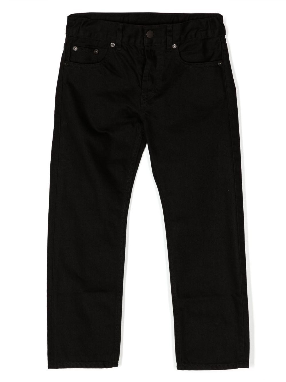 FEAR OF GOD ESSENTIALS KIDS mid-rise straight-leg jeans - Black von FEAR OF GOD ESSENTIALS KIDS