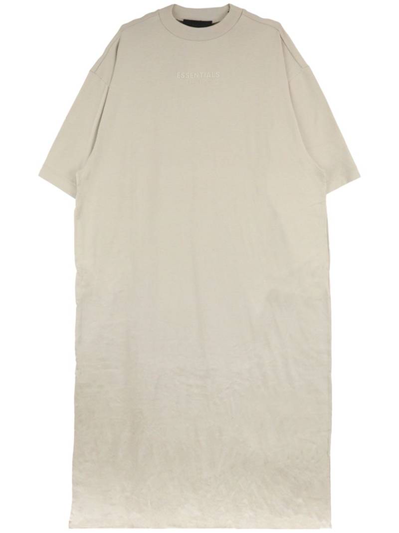 FEAR OF GOD ESSENTIALS Essentials logo-print T-shirt dress - Neutrals von FEAR OF GOD ESSENTIALS