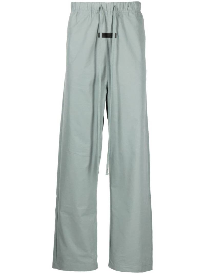 FEAR OF GOD ESSENTIALS Relaxed straight-leg trousers - Green von FEAR OF GOD ESSENTIALS