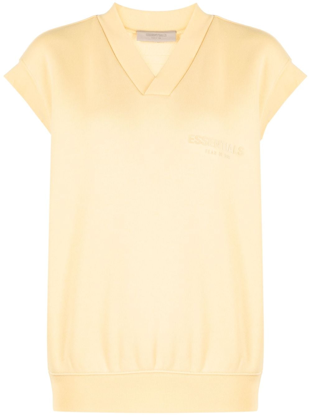 FEAR OF GOD ESSENTIALS V-neck pullover vest - Yellow von FEAR OF GOD ESSENTIALS