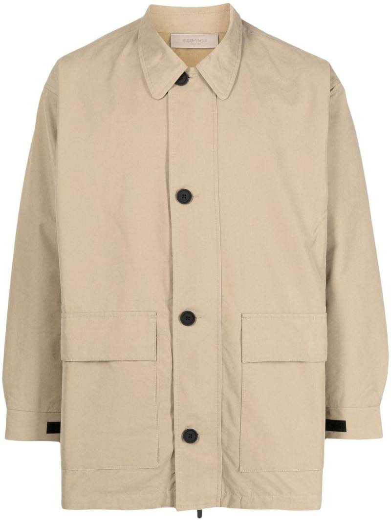 FEAR OF GOD ESSENTIALS barn shirt jacket - Brown von FEAR OF GOD ESSENTIALS