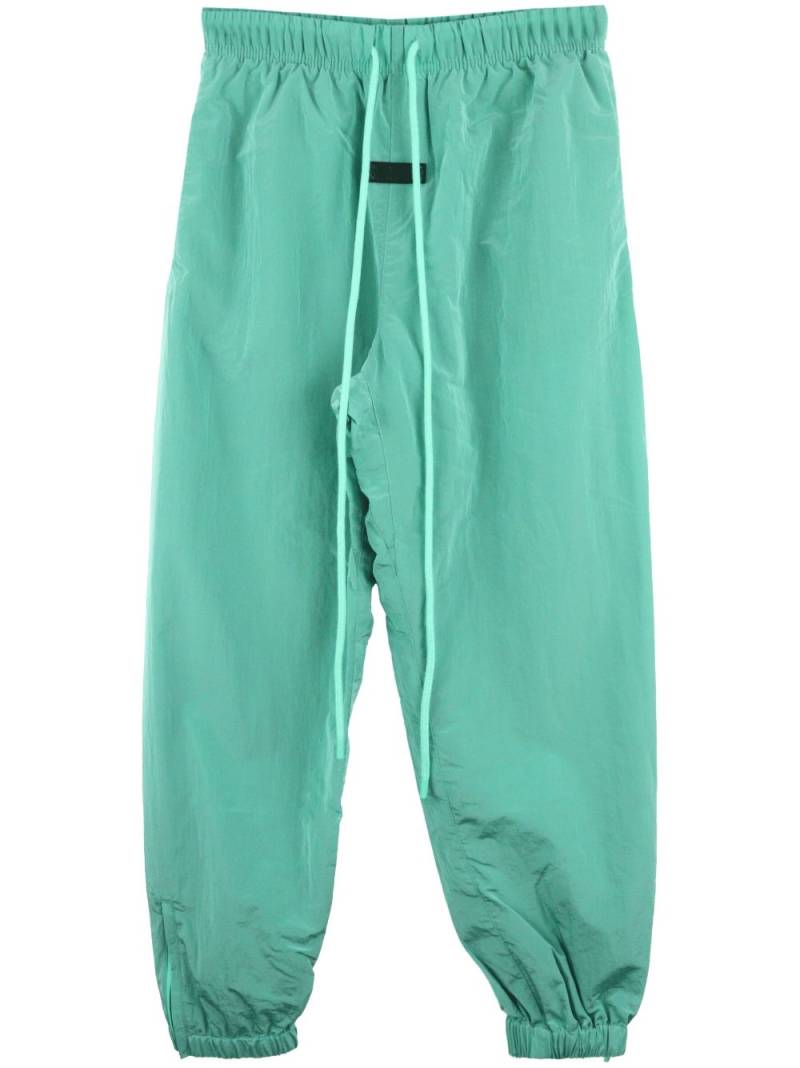 FEAR OF GOD ESSENTIALS drawstring canvas track pants - Green von FEAR OF GOD ESSENTIALS