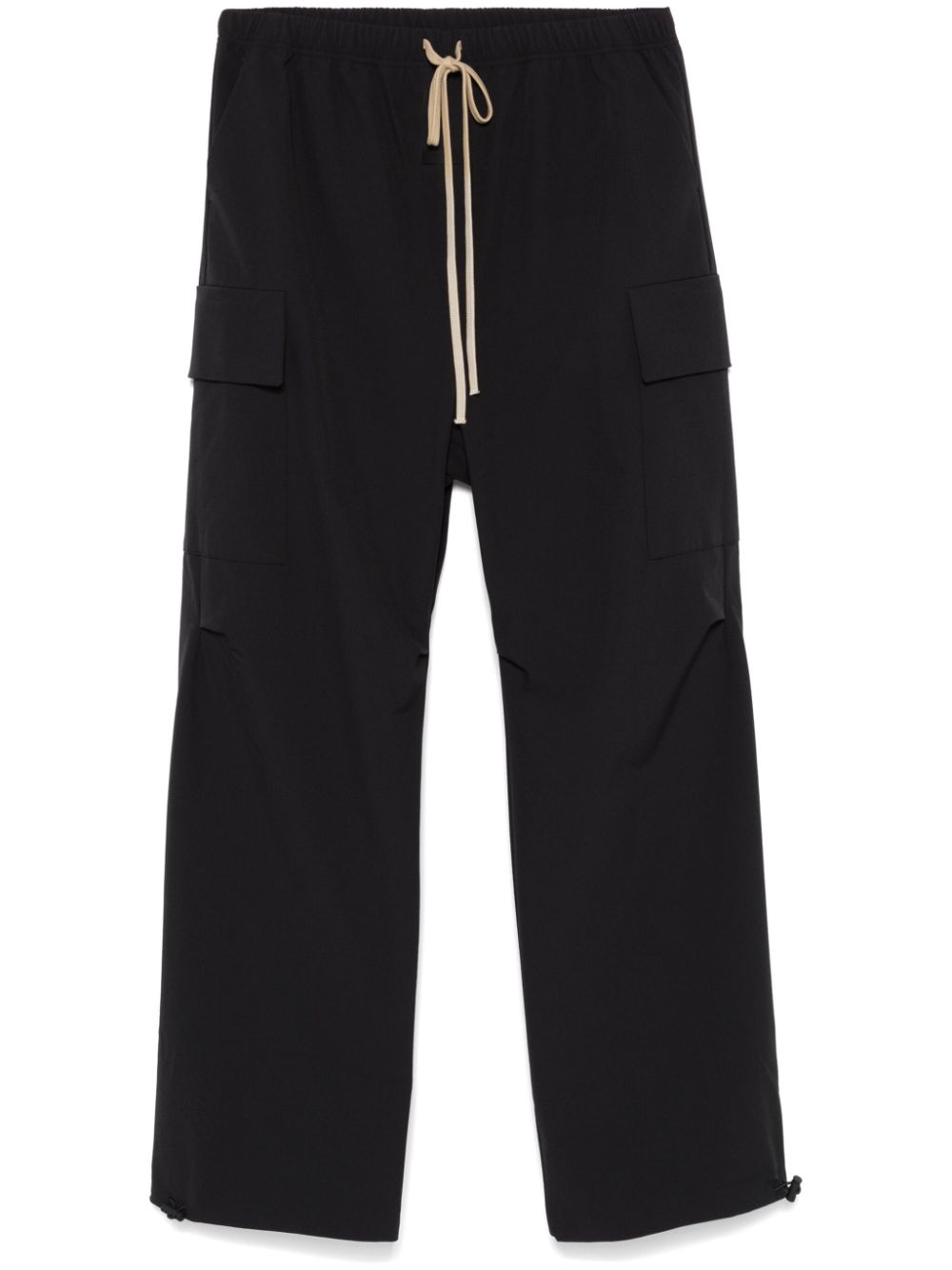 FEAR OF GOD ESSENTIALS drawstring cargo trousers - Black von FEAR OF GOD ESSENTIALS