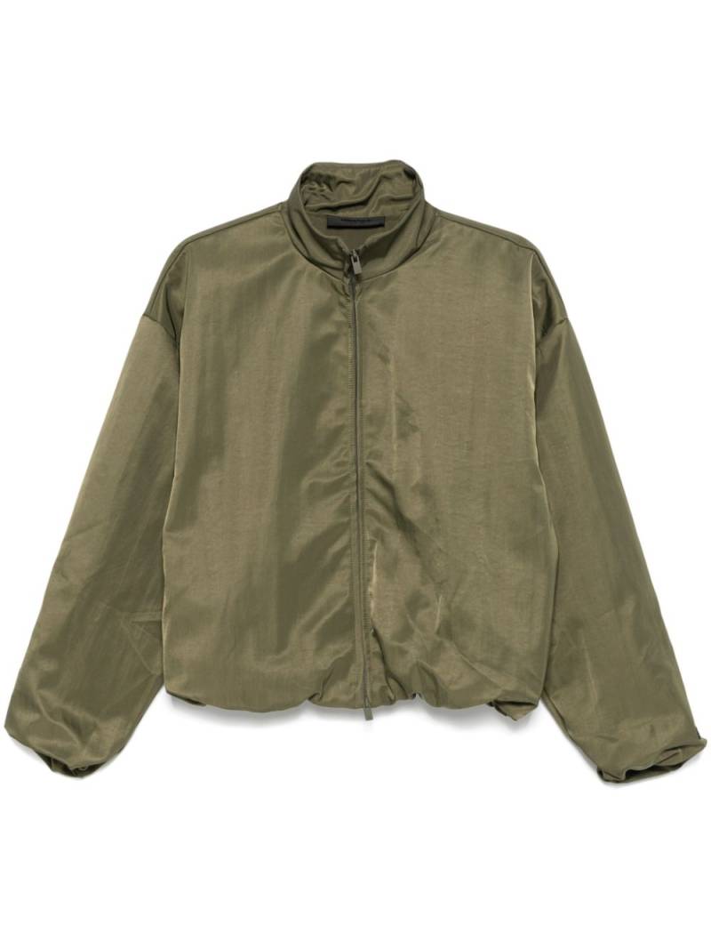 FEAR OF GOD ESSENTIALS embroidered-logo jacket - Green von FEAR OF GOD ESSENTIALS