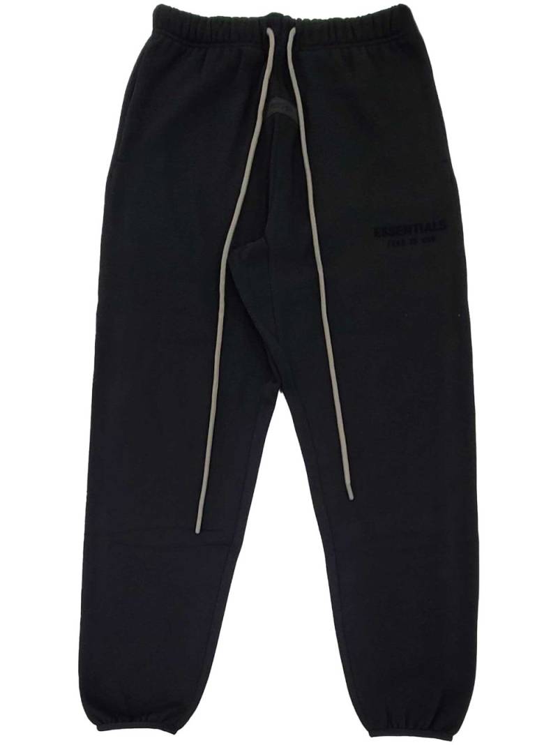 FEAR OF GOD ESSENTIALS embroidered logo jogging trousers - Black von FEAR OF GOD ESSENTIALS