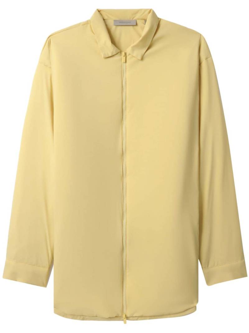 FEAR OF GOD ESSENTIALS filled shirt jacket - Yellow von FEAR OF GOD ESSENTIALS