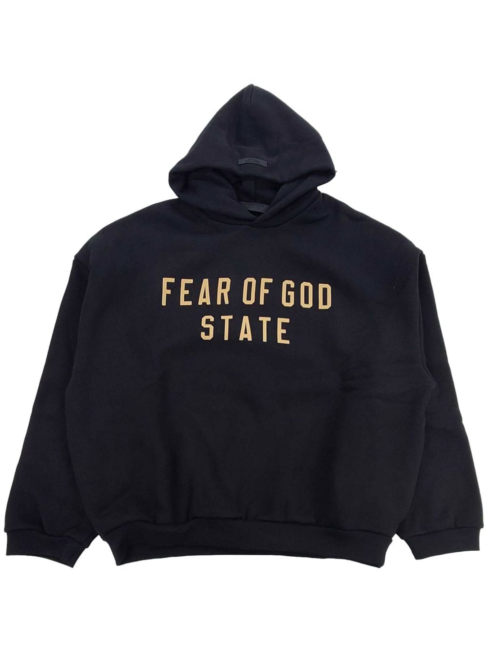 FEAR OF GOD ESSENTIALS fleece hoodie - Black von FEAR OF GOD ESSENTIALS