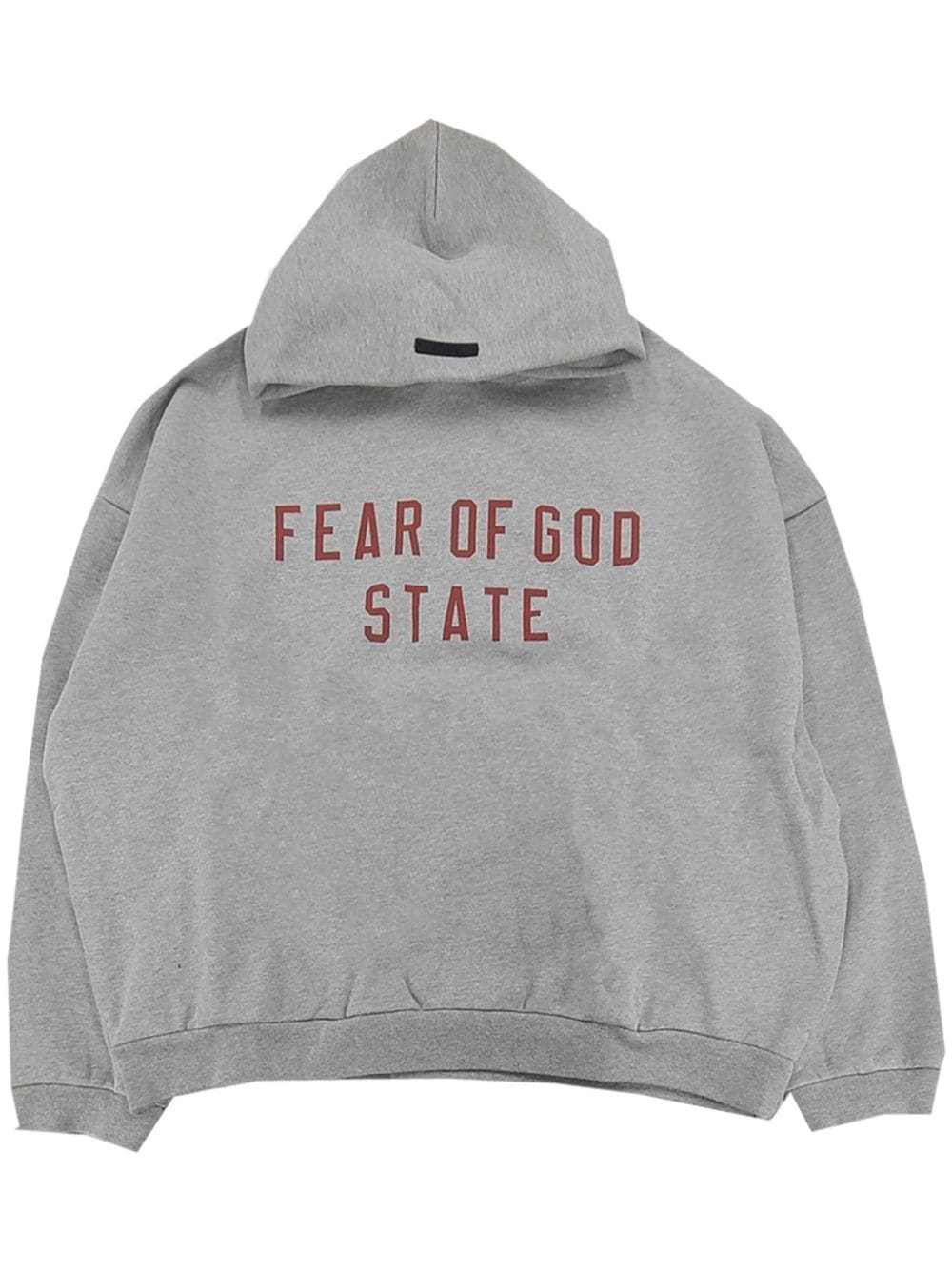 FEAR OF GOD ESSENTIALS fleece hoodie - Grey von FEAR OF GOD ESSENTIALS