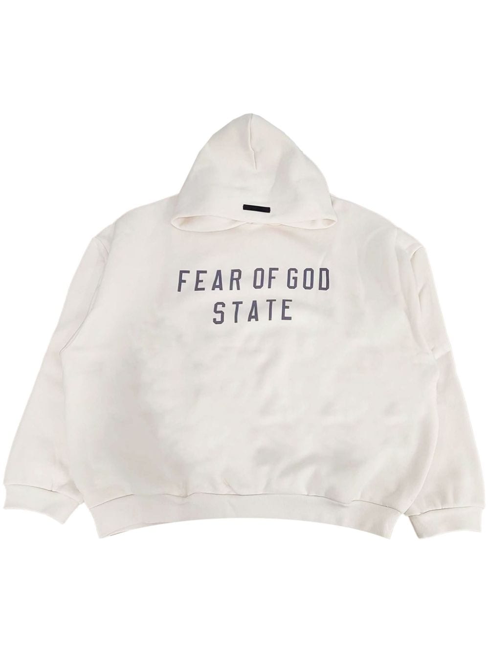 FEAR OF GOD ESSENTIALS fleece hoodie - White von FEAR OF GOD ESSENTIALS