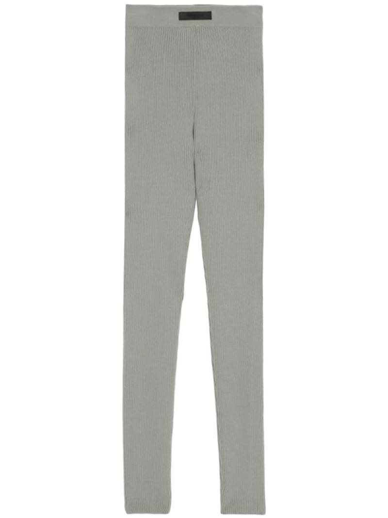 FEAR OF GOD ESSENTIALS high-waisted ribbed leggings - Grey von FEAR OF GOD ESSENTIALS