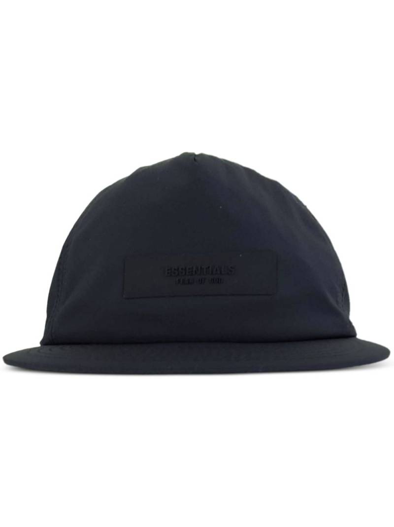 FEAR OF GOD ESSENTIALS logo-appliqué baseball hat - Black von FEAR OF GOD ESSENTIALS