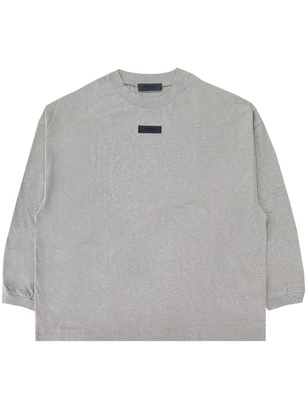 FEAR OF GOD ESSENTIALS logo-appliqué cotton T-shirt - Grey von FEAR OF GOD ESSENTIALS