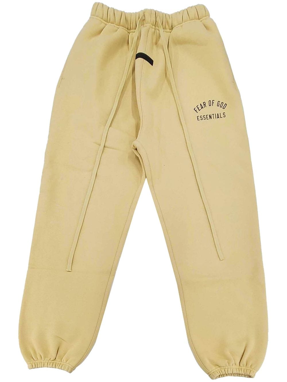 FEAR OF GOD ESSENTIALS logo-lettering track pants - Yellow von FEAR OF GOD ESSENTIALS