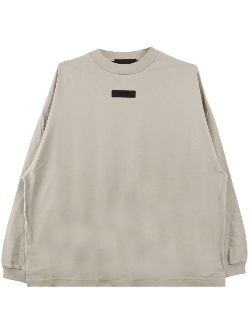 FEAR OF GOD ESSENTIALS logo-patch cotton sweatshirt - Neutrals von FEAR OF GOD ESSENTIALS