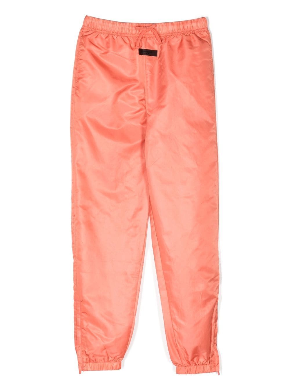 FEAR OF GOD ESSENTIALS logo-patch elasticated drawstring trousers - Pink von FEAR OF GOD ESSENTIALS