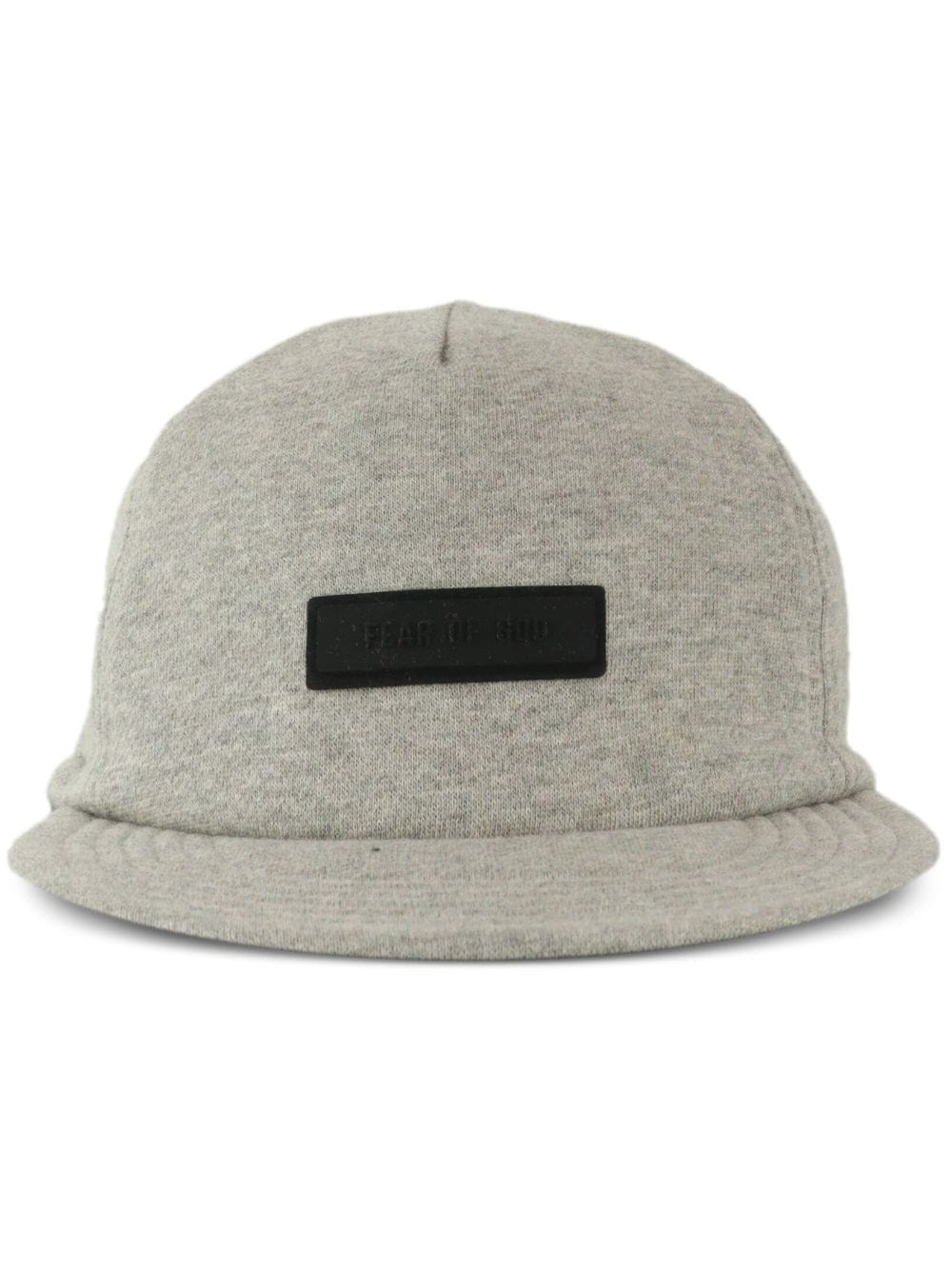 FEAR OF GOD ESSENTIALS logo-patch fleece baseball cap - Grey von FEAR OF GOD ESSENTIALS