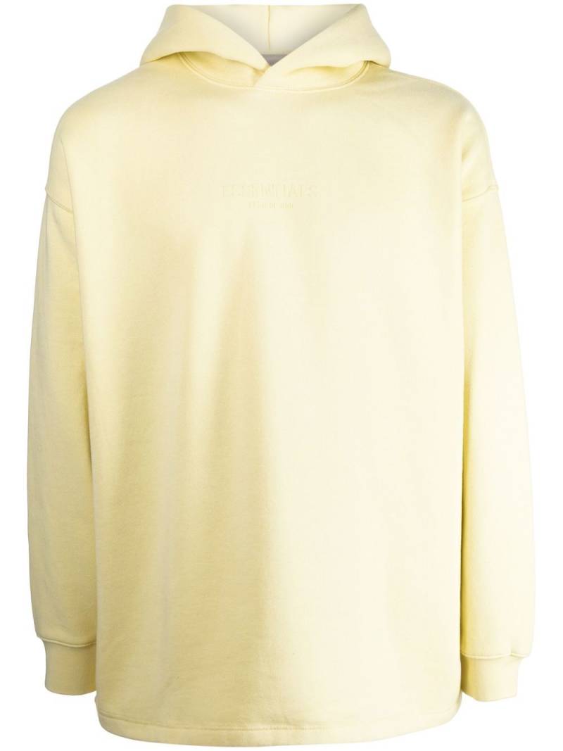 FEAR OF GOD ESSENTIALS logo patch hoodie - Yellow von FEAR OF GOD ESSENTIALS