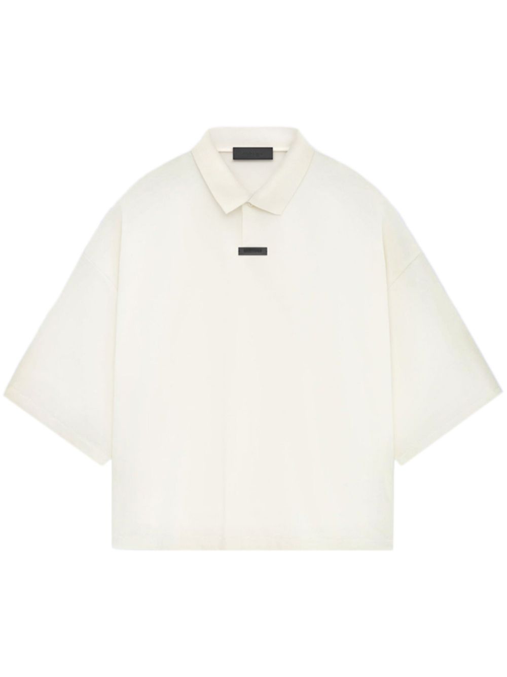 FEAR OF GOD ESSENTIALS logo-patch polo shirt - White von FEAR OF GOD ESSENTIALS