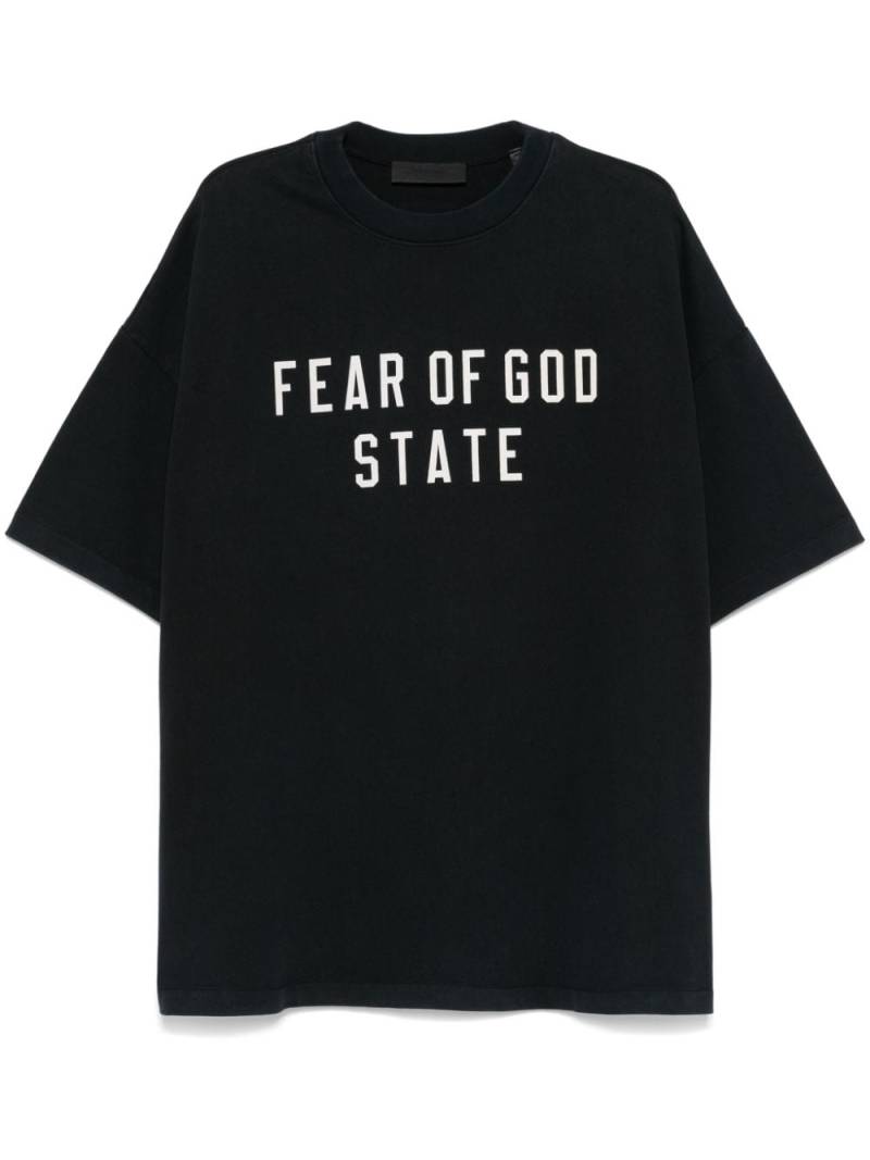 FEAR OF GOD ESSENTIALS logo-print T-shirt - Black von FEAR OF GOD ESSENTIALS