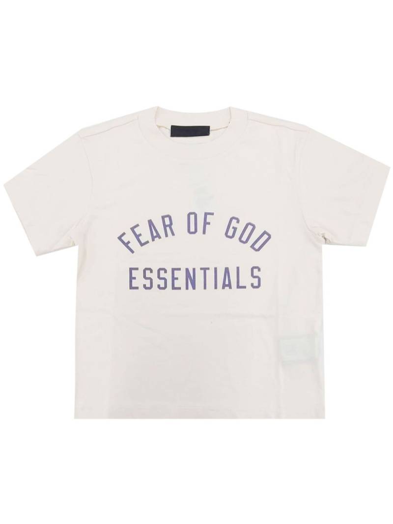 FEAR OF GOD ESSENTIALS logo-print T-shirt - Brown von FEAR OF GOD ESSENTIALS