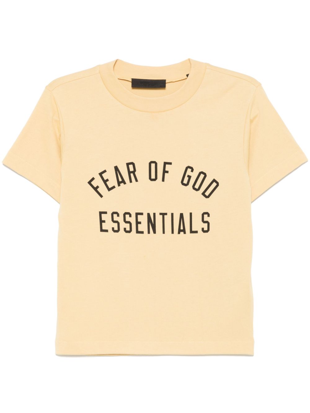 FEAR OF GOD ESSENTIALS logo-print T-shirt - Yellow von FEAR OF GOD ESSENTIALS