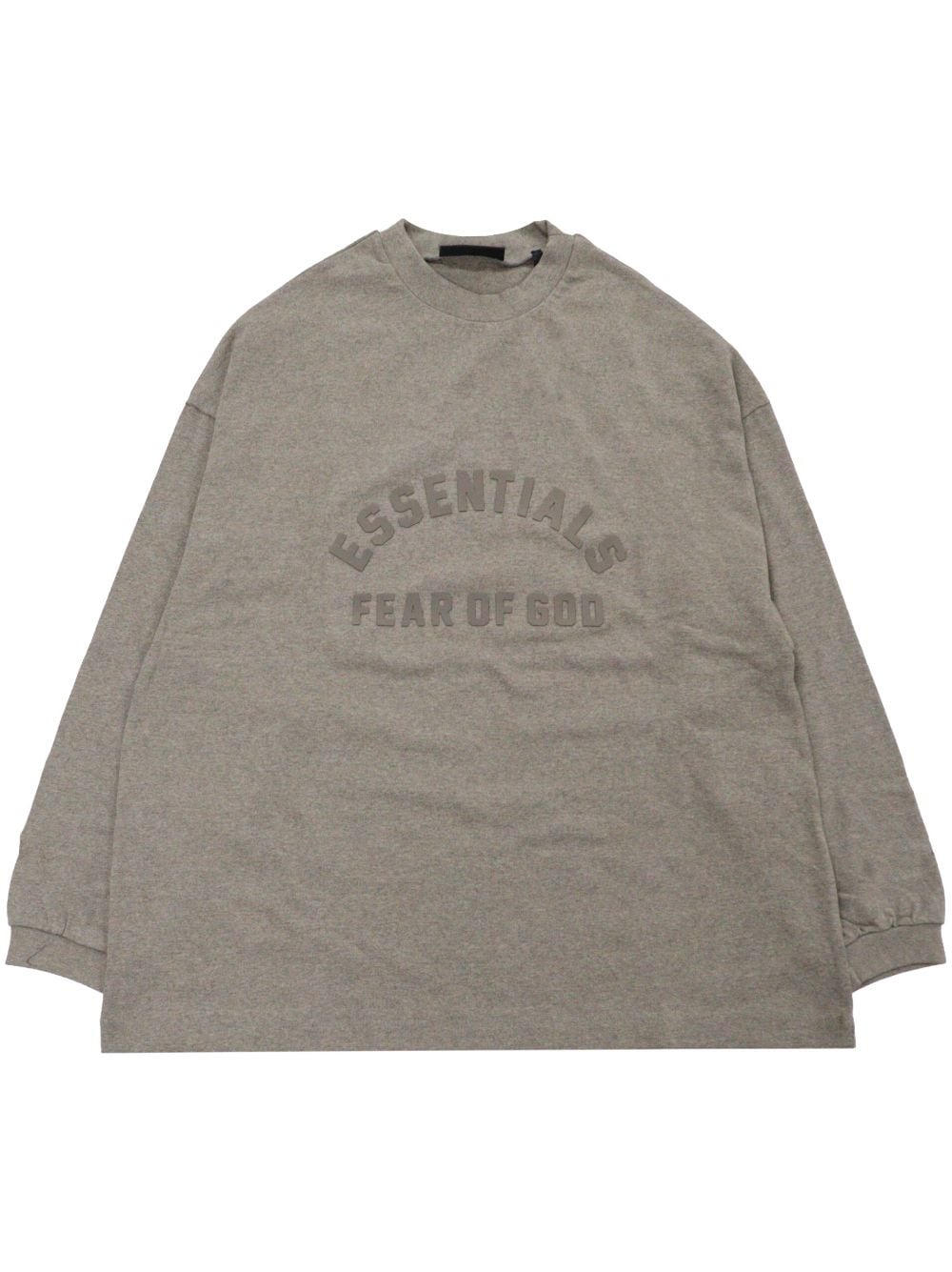 FEAR OF GOD ESSENTIALS logo-print cotton T-shirt - Grey von FEAR OF GOD ESSENTIALS