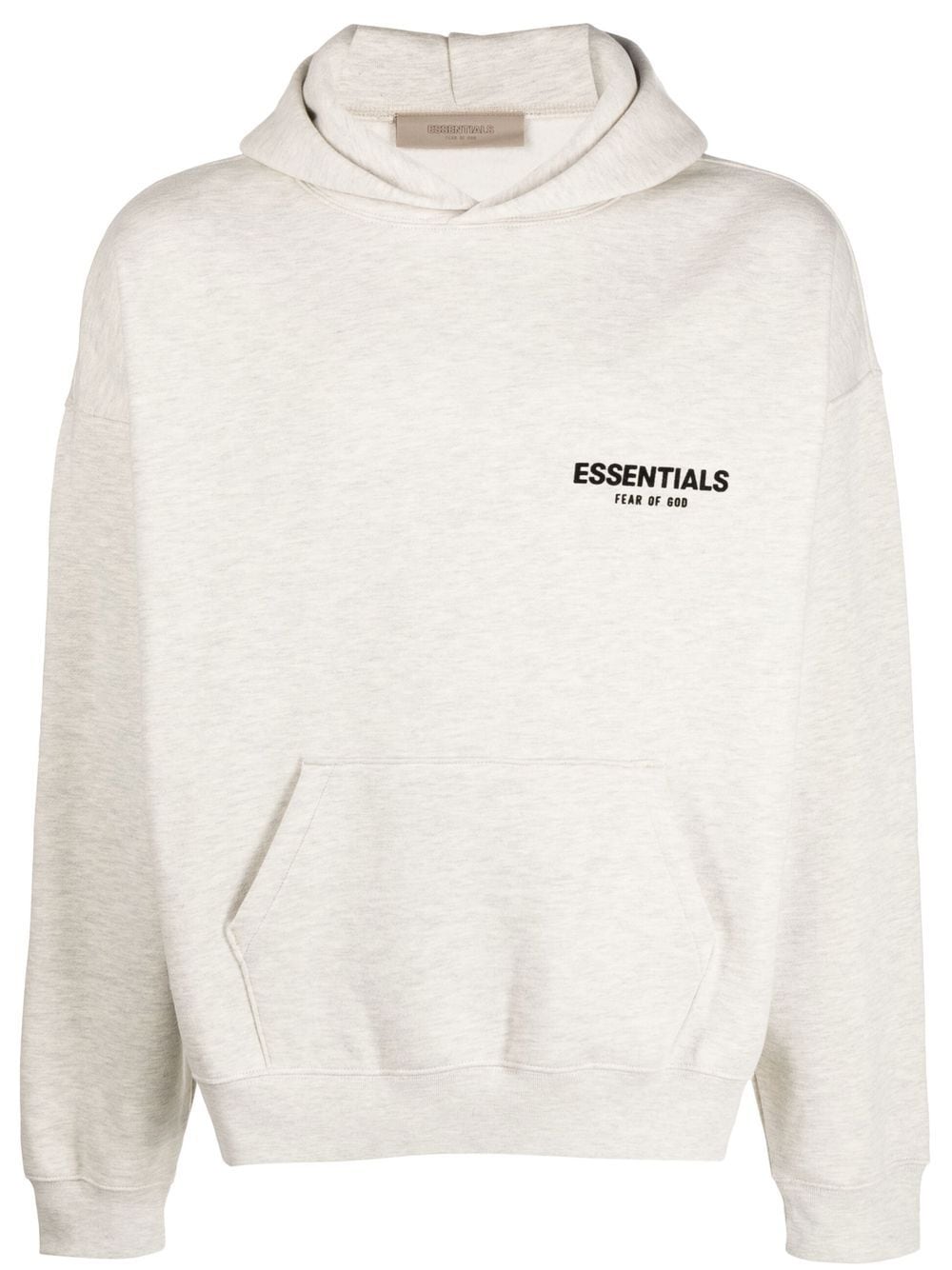 FEAR OF GOD ESSENTIALS logo-print hoodie - Neutrals von FEAR OF GOD ESSENTIALS