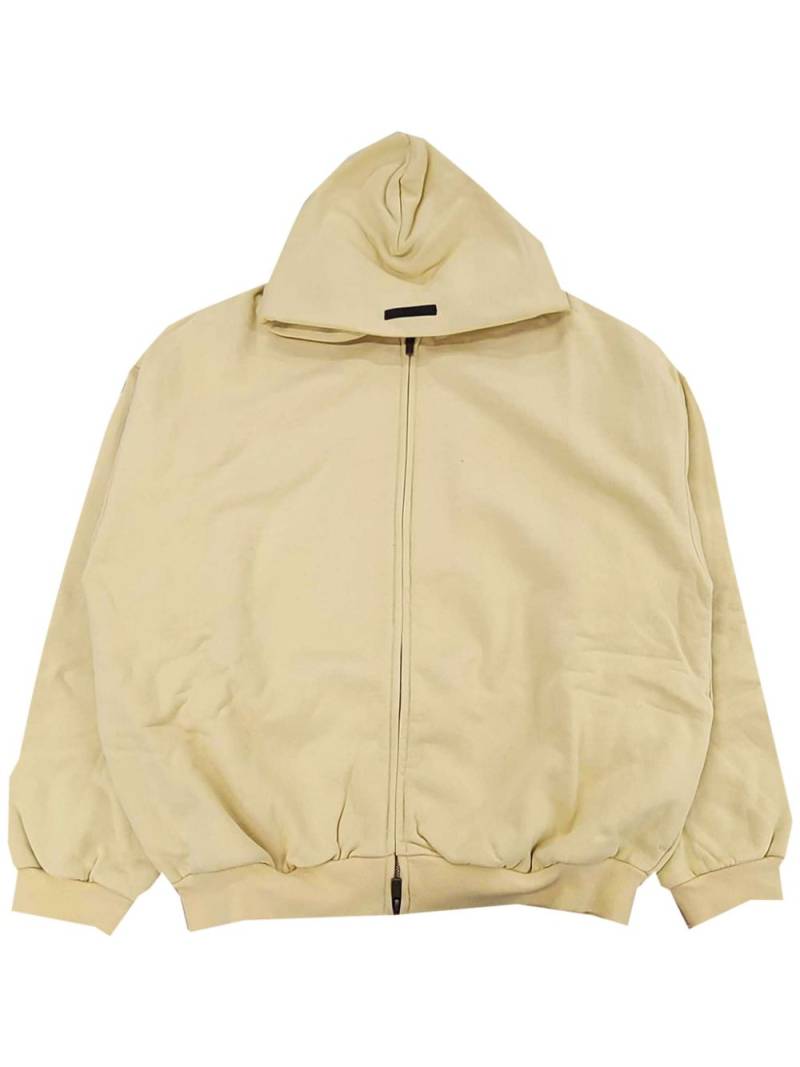 FEAR OF GOD ESSENTIALS logo-print hoodie - Neutrals von FEAR OF GOD ESSENTIALS