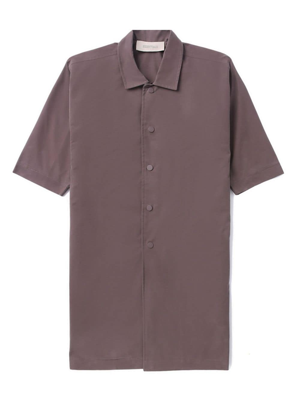 FEAR OF GOD ESSENTIALS logo-print short-sleeve coat - Purple von FEAR OF GOD ESSENTIALS