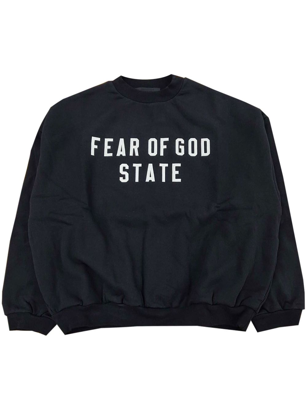 FEAR OF GOD ESSENTIALS logo-print sweatshirt - Black von FEAR OF GOD ESSENTIALS