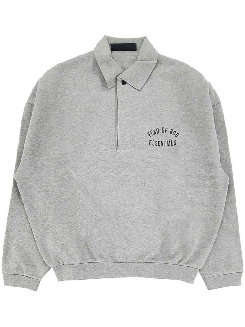 FEAR OF GOD ESSENTIALS logo-print sweatshirt - Grey von FEAR OF GOD ESSENTIALS