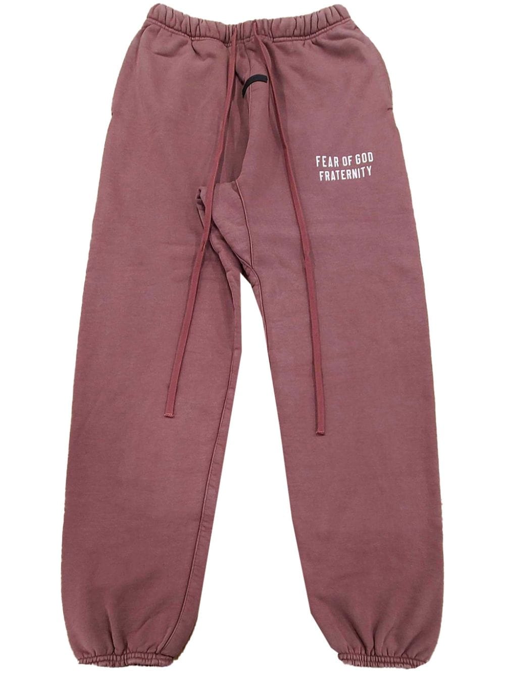 FEAR OF GOD ESSENTIALS logo-print track pants - Pink von FEAR OF GOD ESSENTIALS