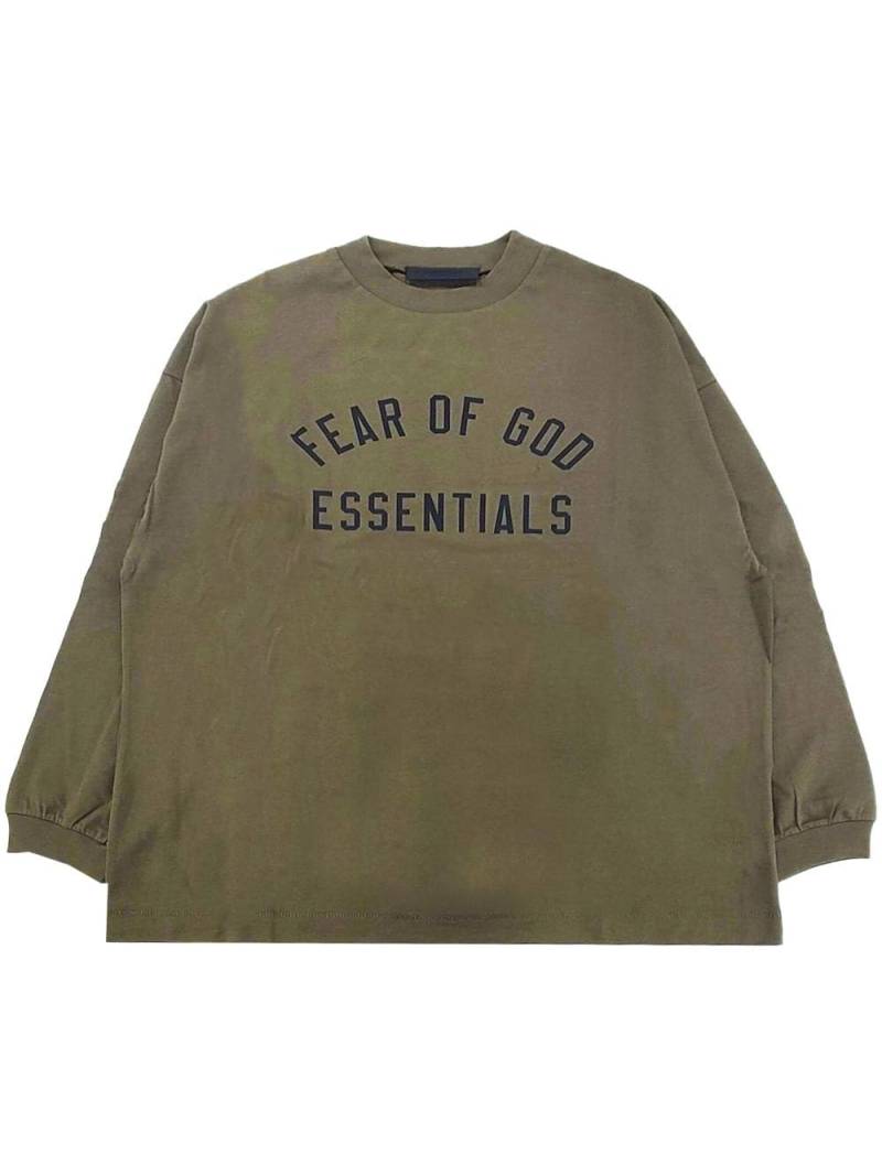 FEAR OF GOD ESSENTIALS logo t-shirt - Green von FEAR OF GOD ESSENTIALS