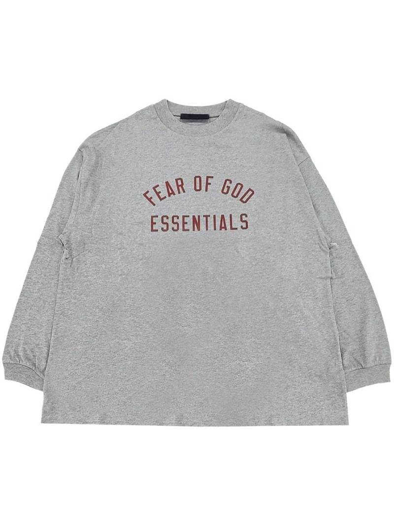 FEAR OF GOD ESSENTIALS logo t-shirt - Grey von FEAR OF GOD ESSENTIALS