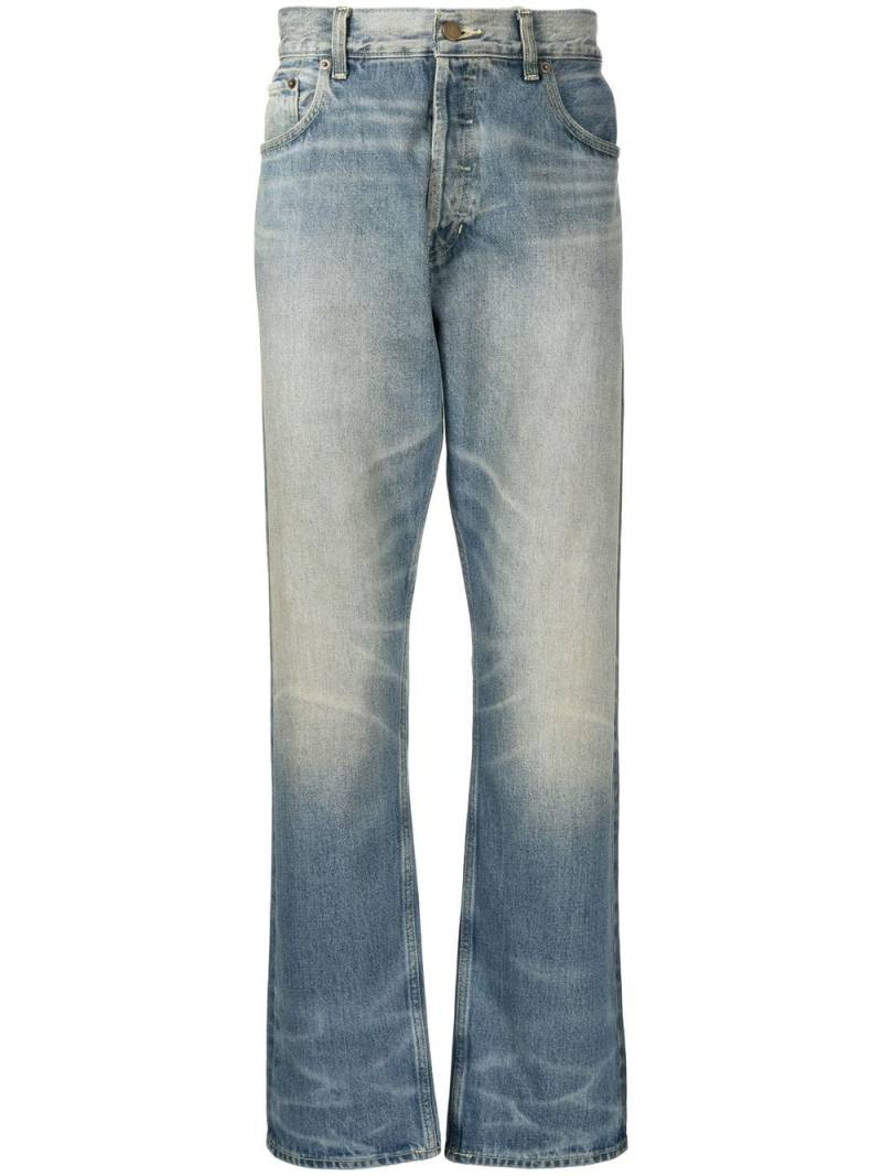 FEAR OF GOD ESSENTIALS low-rise straight jeans - Blue von FEAR OF GOD ESSENTIALS