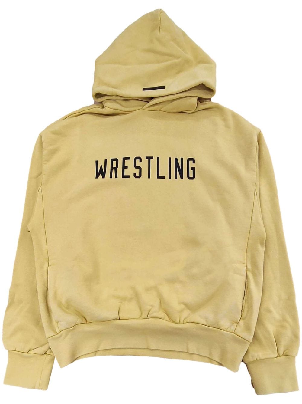 FEAR OF GOD ESSENTIALS slogan-print hoodie - Neutrals von FEAR OF GOD ESSENTIALS