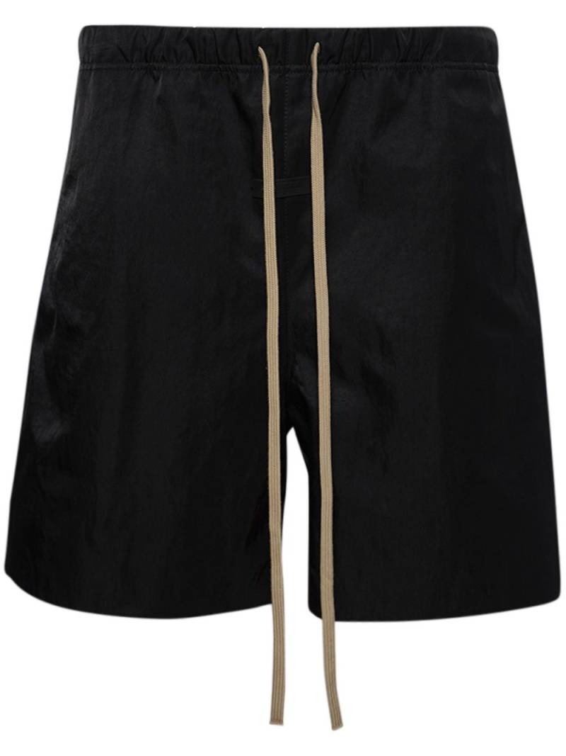 FEAR OF GOD ESSENTIALS texture-finish shorts - Black von FEAR OF GOD ESSENTIALS