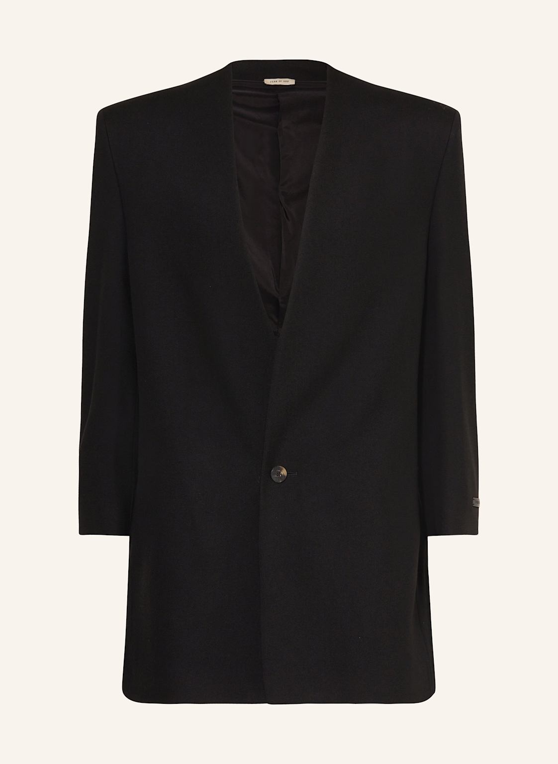 Fear Of God Sakko Long Relaxed Fit schwarz Fear Of God Sakko Long Relaxed Fit schwarz von FEAR OF GOD