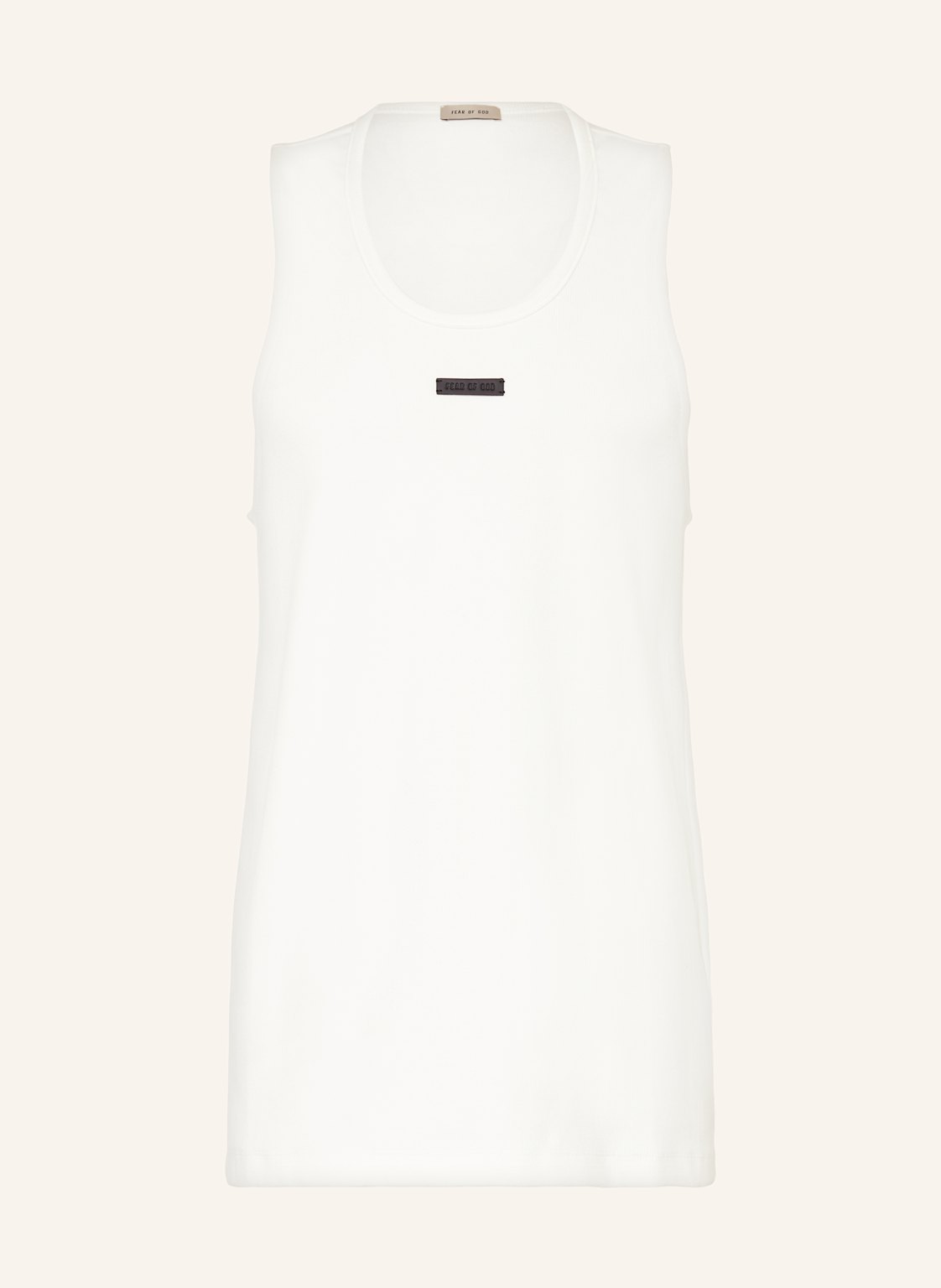 Fear Of God Tanktop weiss von FEAR OF GOD