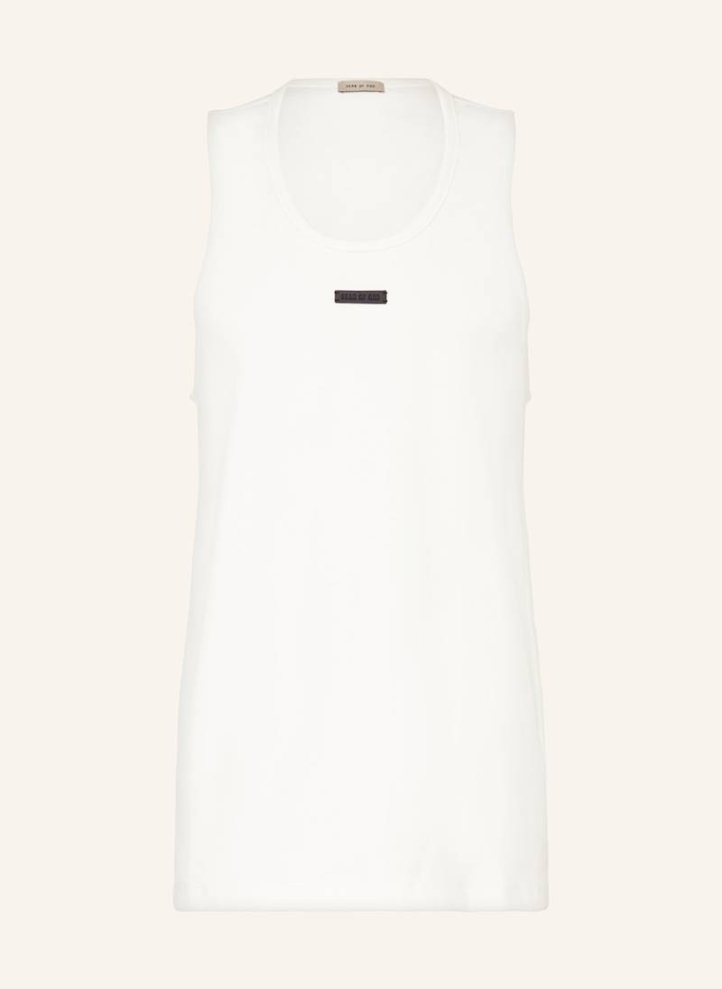 Fear Of God Tanktop weiss von FEAR OF GOD