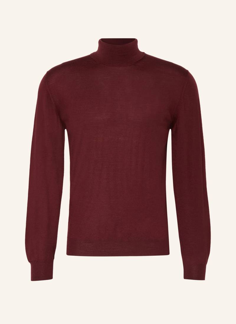 Fedeli Rollkragenpullover rot von FEDELI