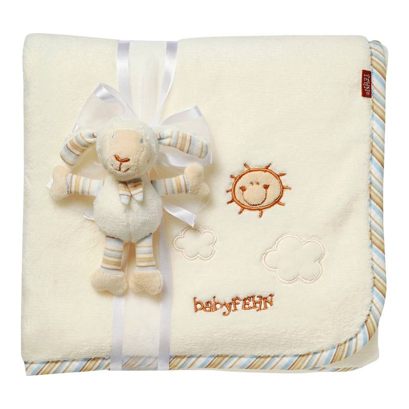 Kuscheldecke Schaf Baby Love 100 x 75 cm von Fehn