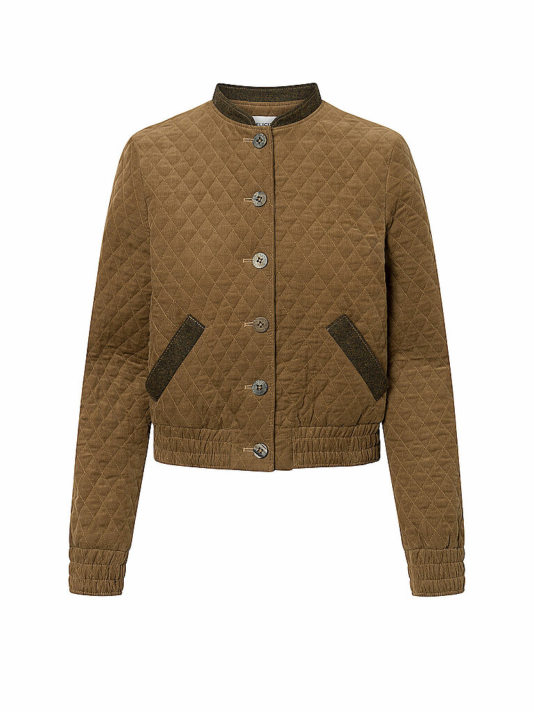 FELI & HANS Jacke JOLINA camel | L von FELI & HANS