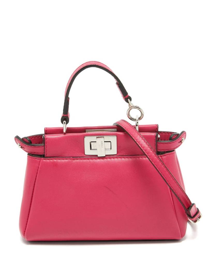 FENDI 2015 micro Peekaboo two-way bag - Pink von FENDI