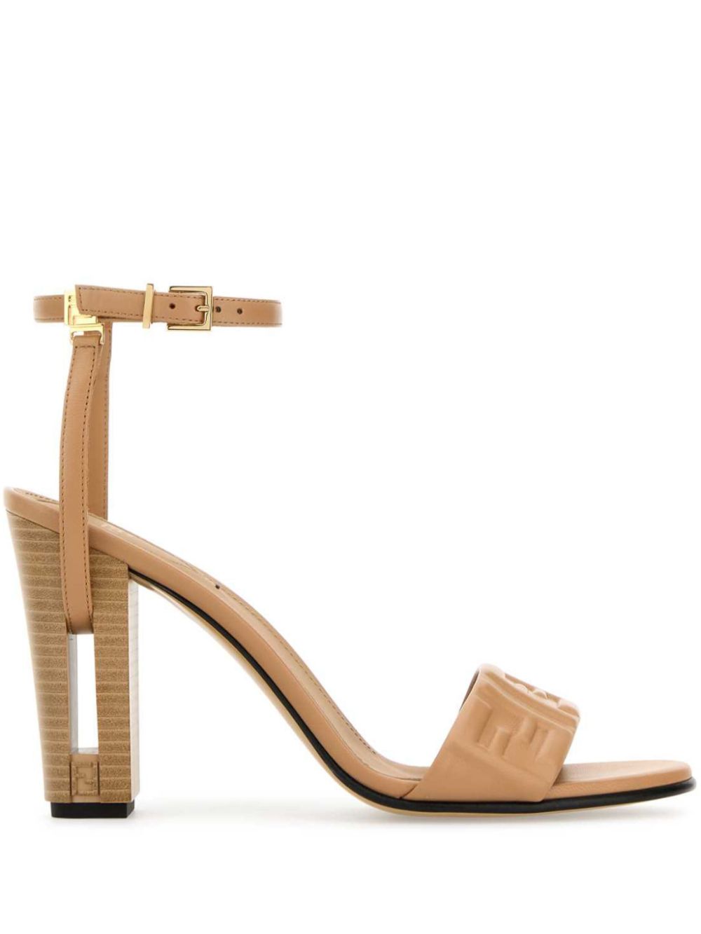 FENDI 95mm Delfina sandals - Neutrals von FENDI