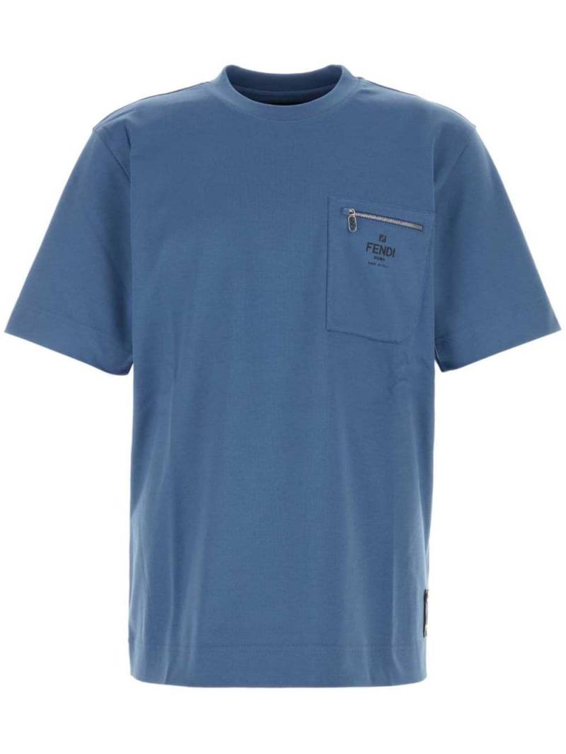 FENDI Air Force T-shirt - Blue von FENDI