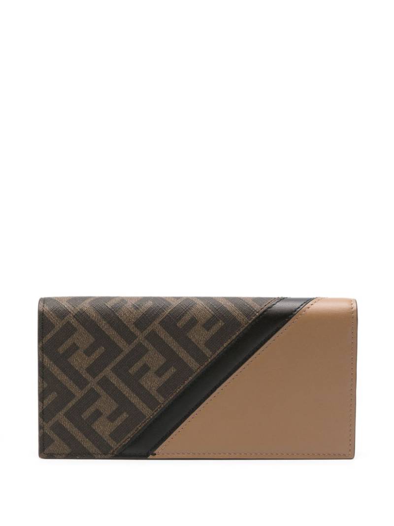 FENDI Continental bi-fold wallet - Brown von FENDI