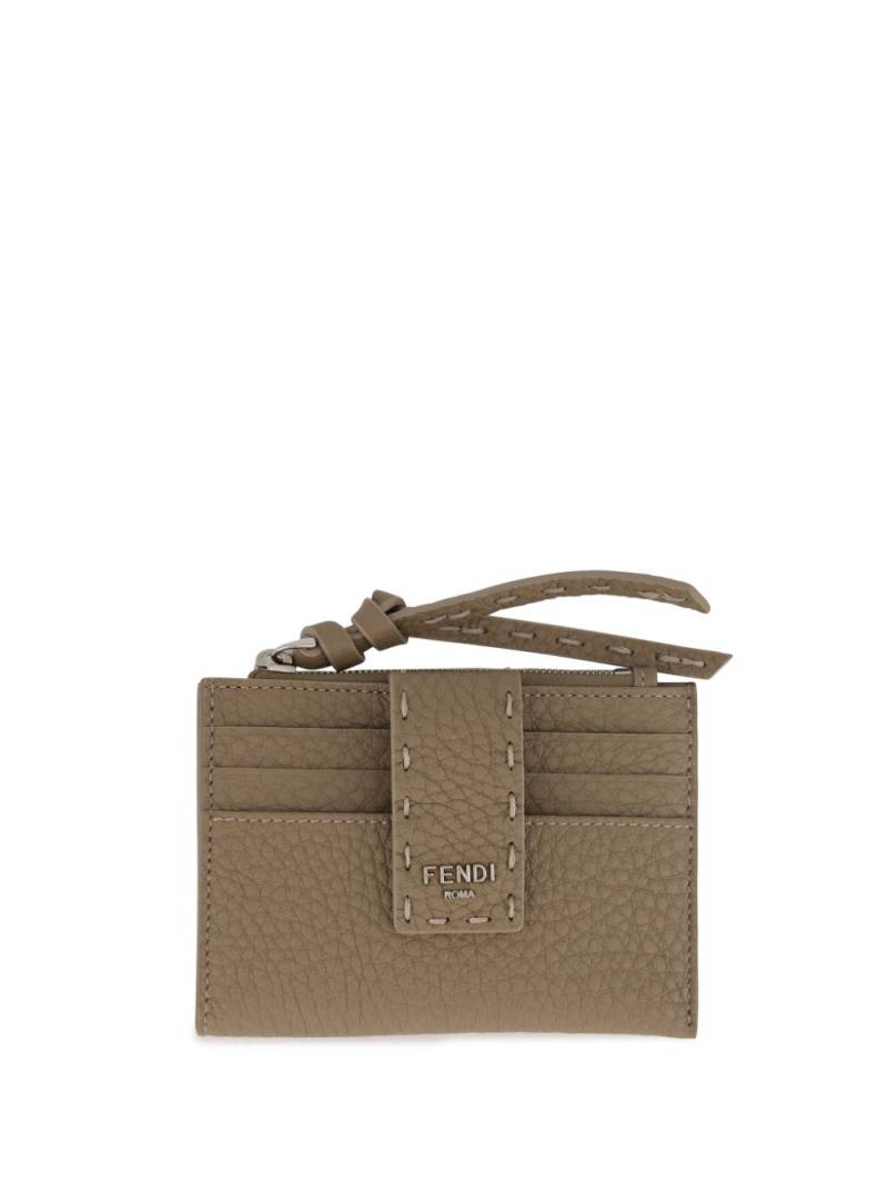 FENDI FF Diamonds cardholder - Neutrals von FENDI