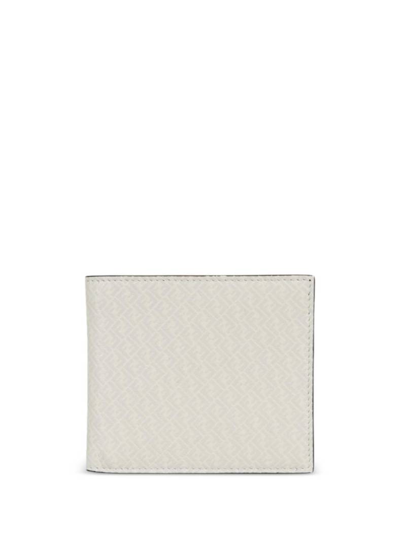 FENDI FF Monogram wallet - White von FENDI